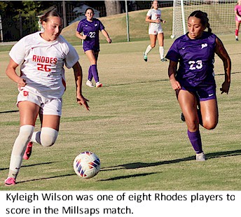Rhodes' Kyleigh Wilson