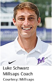 Luke Schwarz, Millsaps' Women's Soccer Coach