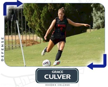 SAA Defensive Athlete of the Week: Rhodes' Grace Culver