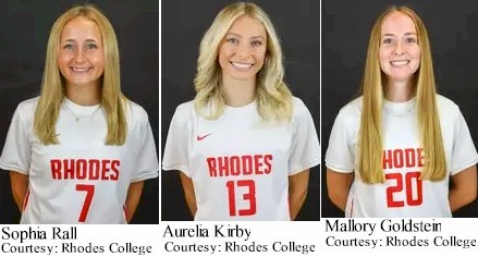 Sophia Rall, Aurelia Kirby. and Mallory Goldsein.