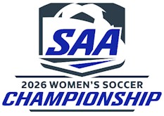 SAA women's soccer championship logo 2026